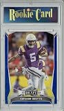 Kayshon Boutte Rookie Card 2023 Leaf #23 Blue Short Print Certified Mint+