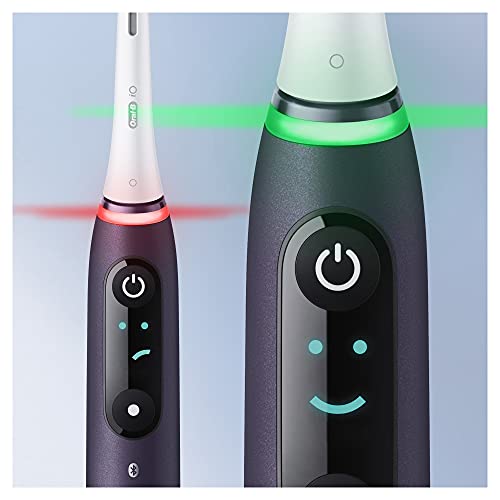 Oral-B iO Series 8 Elektrische Zahnbürste, wiederaufladbar, mit 1 Griff mit künstlicher Intelligenz, 1 Bürste und 1 Premium-Reiseetui – Bild 6