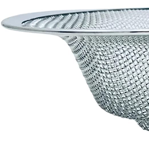 Magic Providers Stainless Steel Sink Strainer sieves | Kitchen Drain Strainer | Basin Basket Filter Stopper Drainer | Deep Net Jali (11 cm) - Pack of 1 3
