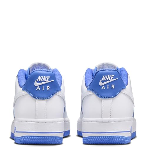 Kids Nike Air Force 1 'White/Royal Pulse' - HV0936-1004