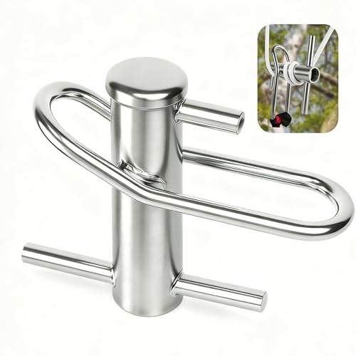 Medium Port-A-Wrap Heavy Duty Stainless Steel Portawrap for Tree Work Fits Up to 5/8 Inch Ropes Arborist Tree Rigging Equipment with 7000lb Breaking Strength 10:1 Work Load Ratio at 2000lbs(WLL)
