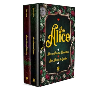 Capa do livro Box Alice - Box Edição de Luxo com 2 Livros + Ecobag