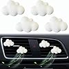 4Pcs Cloud Air Vent Clips,Cute Car Fresheners and Funny Diffuser Decor for Women,Whimsical Car Accessories, Girly Gift Set and Interior Charms #2