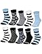Occulto 10 PAAR SOCKEN DAMEN aus BAUMWOLLE (Modell: Lotte) Blau 39-42