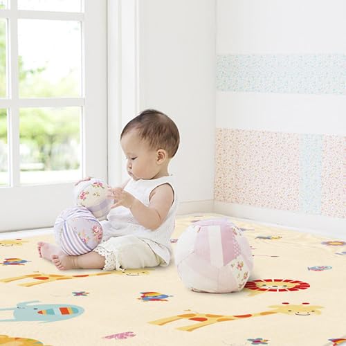 Accessoire de parc pour salon avec tapis d'activité épais