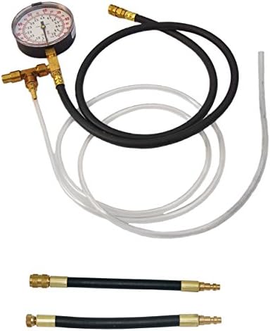 Lang Tools TU-469 Fuel Injection Pressure Tester with Schrader Ad...