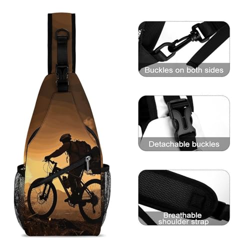 Bolso tipo Sling para deporte y viaje para mujer y hombre miniatura 3