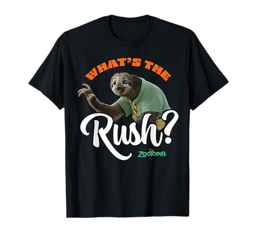 Zootopia - Flash Sloth What's The Rush T-Shirt