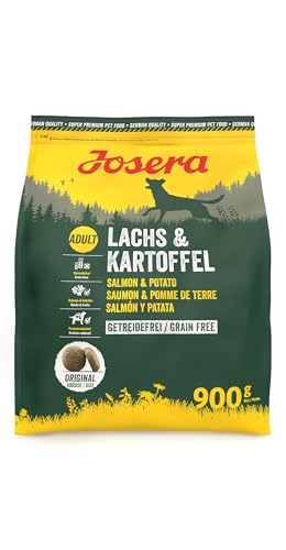 JOSERA Lachs & Kartoffel (5X 900 g) |Trockenfutter für Erwachsene Hunde