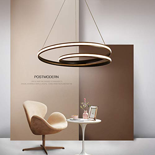 Chandelier table à manger LED pour vos repas chaleureux 46cm - 4