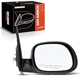 A-Premium Passenger Side Power Door Mirror - Compatible with Kia Soul 2014-2019 - Non-Heated Manual Folding Black Outside Rear View Mirror - Replace# 87620B2500