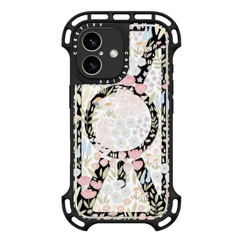 Coque iPhone 16 antichoc CASETiFY Ultra Bounce protection 10m compatible MagSafe Eleanor
