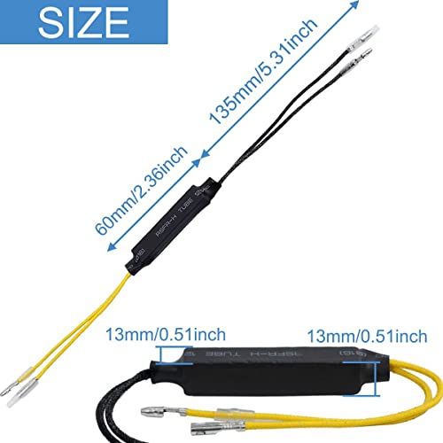 OFNMY 4 pezzi Resistori indicatori di direzione