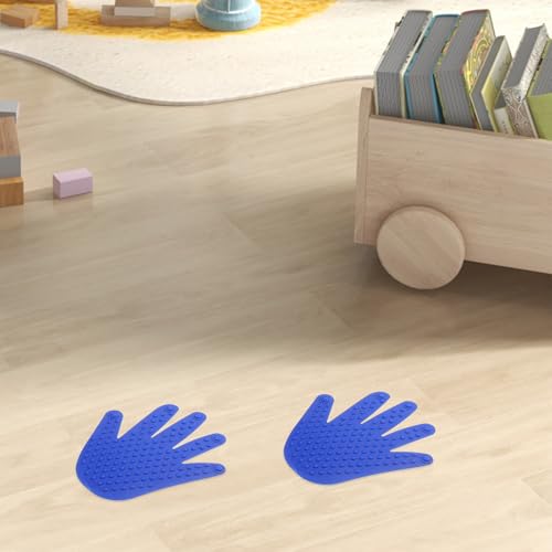 Tapis sensoriel de mains pour animer les parcours de motricité à la maison et en classe