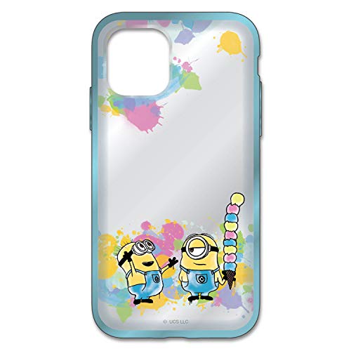 Gourmandise Despicable Me Series/Minions IIIIFit (Clear) Case for iPhone 11 Pro (5.8 inch) Ice Cream Blue MINI-173A