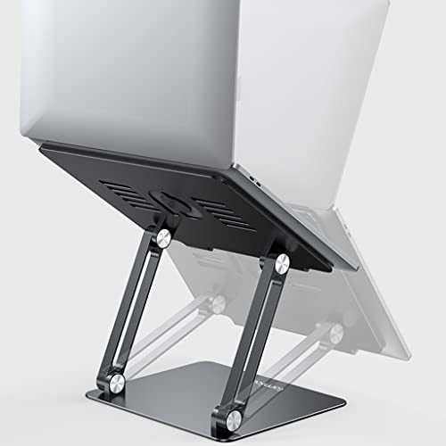 Soporte para computadora portátil con base elevada para refrigeración óptima 5