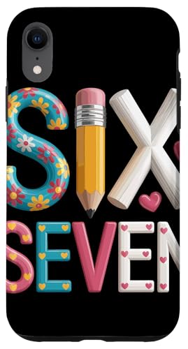 Six Seven ���M �`���[�N �n�[�g ���w�Z �q�� ���w�� ���� �X�}�z�P�[�X iPhone XR �p