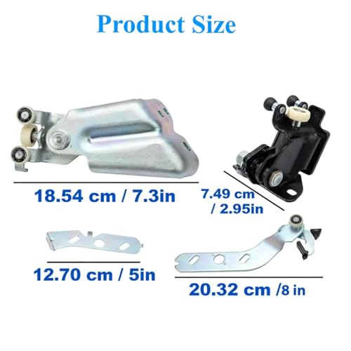 Rodillo puerta deslizante Boxer 3 kit de 6 piezas para guía corredera de furgón de 2006 a 2025 5
