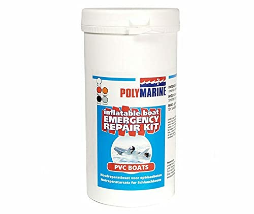 Polymarine Emergency Repair Kit for PVC Inflatable Dinghies/Boats - White