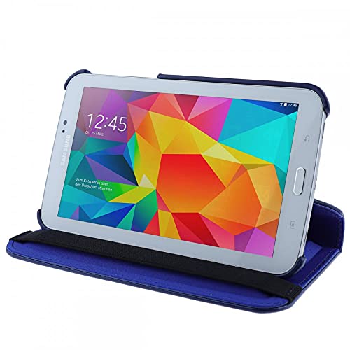 Coque Fine Galaxy Tab 3 7.0 COOVY Housse Protection Bleu Nuit - 2