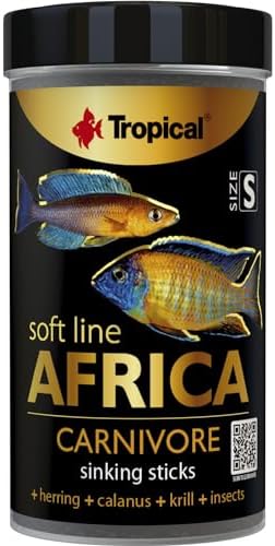Mangime Per Pesci Carnivori Tropical - Chips Affondanti Soft Africa Da 130 G - Foto 8
