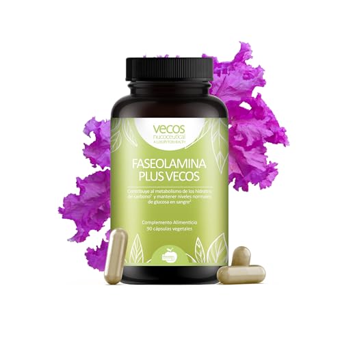 Bloqueador de Carbohidratos - Faseolamina Plus - 90 Cápsulas - Ayuda a Metabolizar los Hidratos de Carbono - Propiedades Diuréticas - Complemento Alimenticio