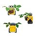 Silver Buffalo Disney Pixar Wall-E 4-Inch Ceramic Mini Planter with Artificial Succulent | Cute Small Flower Pot, Faux Indoor Plant for Desk Shelf