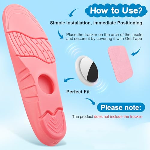 Plantillas para Airtag con soporte oculto en rosa miniatura 2