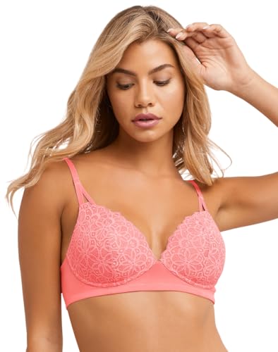 Image of Maidenform Women's M Soft Support Wireless Bralette, Soft Convertible Bra with Lace