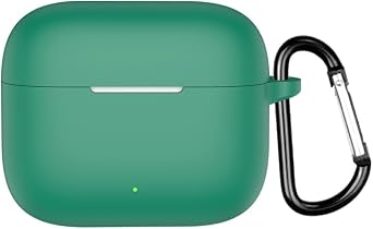 Soft Silicone Slim Fit Shockproof Protective Cover Case with Keychain for Oppo Enco Air 4i-Color#5