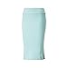 PUMA Classics Ribbed Midi Skirt Womens Active Skirts Size S, Color: Teal-Blue