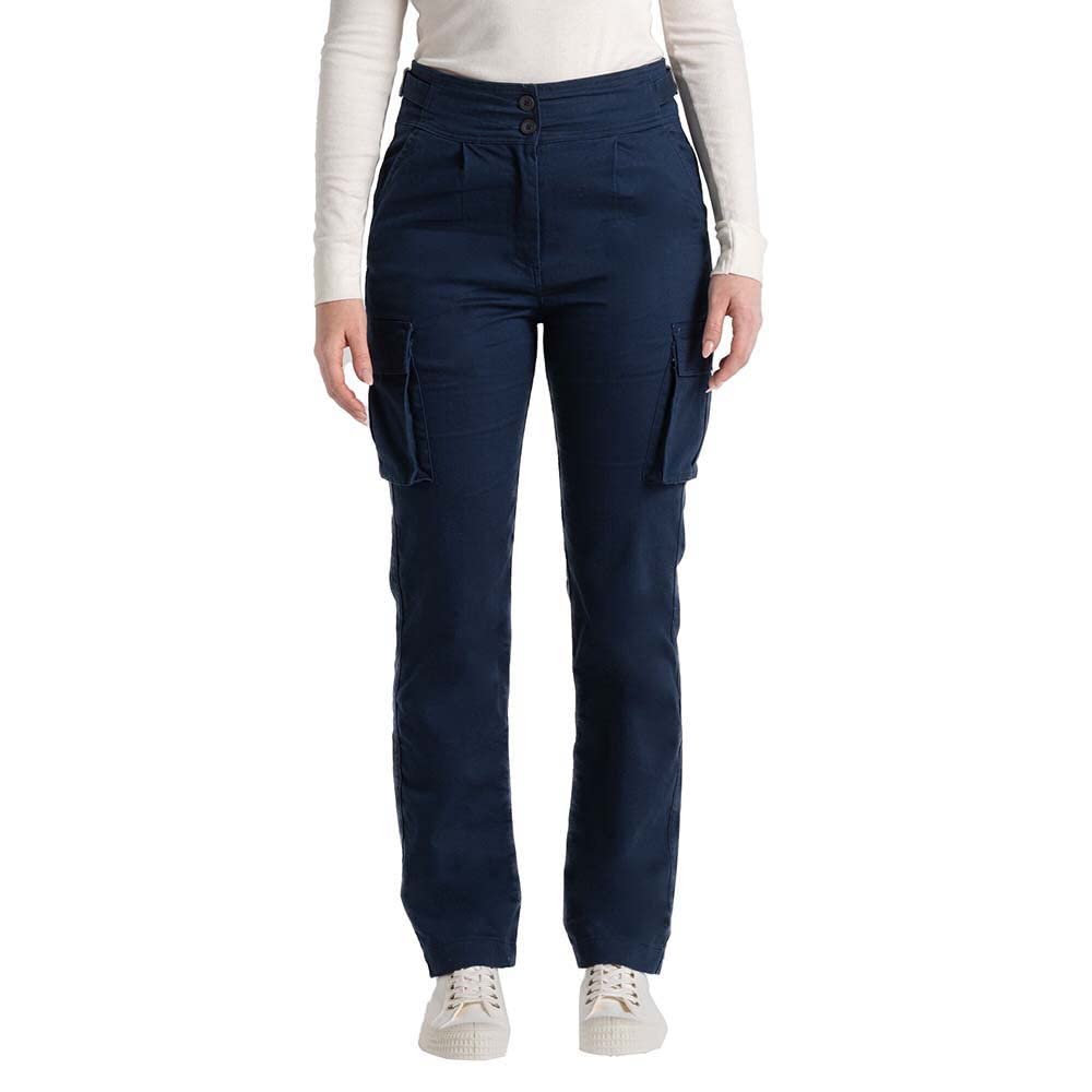 Craghoppers Women's Blue Navy Araby Trousers: : Regular Leg: : Size 18