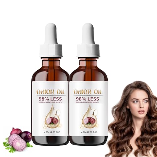 Onion Hair Oil 2pcs, Hair Growth & Fall Control, 60ml