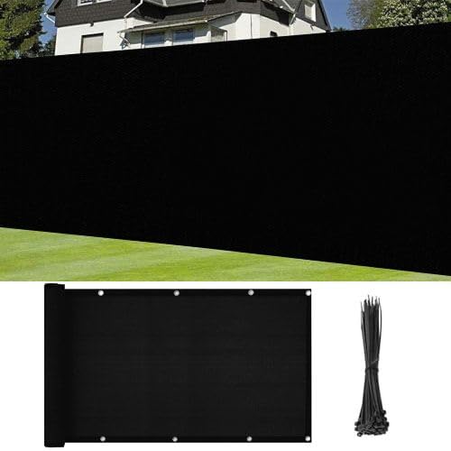 Privacy Screen Fence Mesh, Heavy Duty Fence Covering Privacy Shade Net Garden Decorative Privacy Screen for Patio Pool Garden Backyard Outdoor Privacy Fence (4ft x 50ft)