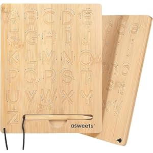 Asweets Montessori Wooden Alphabet ...