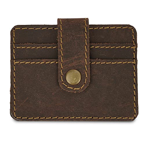 Wellbourne - Lot de 2 pochettes pour cartes et monnaie - Style minimaliste - Pour homme et femme Cover