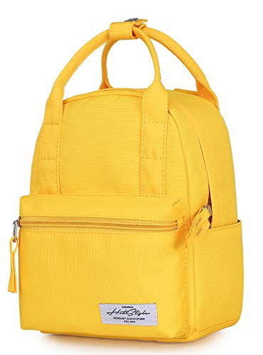 8811s Extra Mini Backpack Purse Cute for Women, Yellow