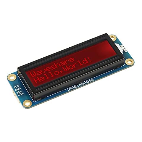 Pantalla LCD Waveshare 1602 RGB 16x2 para Arduino, Raspberry Pi/Pi Pico y Jetson Nano Cover