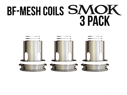 Smok TF Tank Replacement Coils BF-Mesh 0.25 Ohm (Pack of 3) Works With Stick  80W Kit, Morph 219 Kit No Nicotine : Amazon.co.uk: Health & Personal Care
