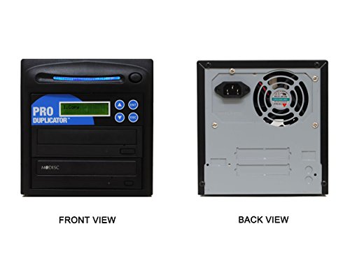 Image of Produplicator 1 to ? M-Disc Support CD DVD Duplicator Bundle with 1 Pack M-DISC DVD (Up to 24X DVD Burn Speed, Standalone Duplication Tower)