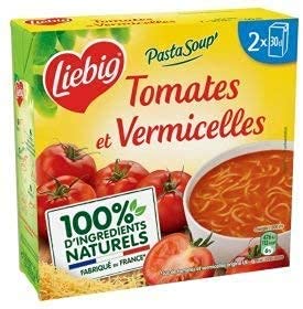 LIEBIG - Pasta Soup' Duo De Tomates Et Légumes Et Pâtes 2X30Cl - Lot De 3