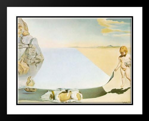 Dali at the Age of Six 20x23 Framed and Double Matted Art Print by Dali, Salvador