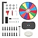 Retbtnm 12 Inch Prize Wheel, 14 Slots Spinning Wheel for Prizes, Heavy Duty Base Spinner for Explosive Classroom, Birthday Moments, Parties