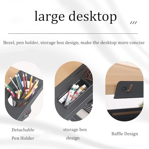 Adjustable Drafting Table with Stool, tiltable Tabletop, Height Adjustable, Under-Table Storage, 2 Drawers, Study, Drawing, Architecture, Sketching, Ar(