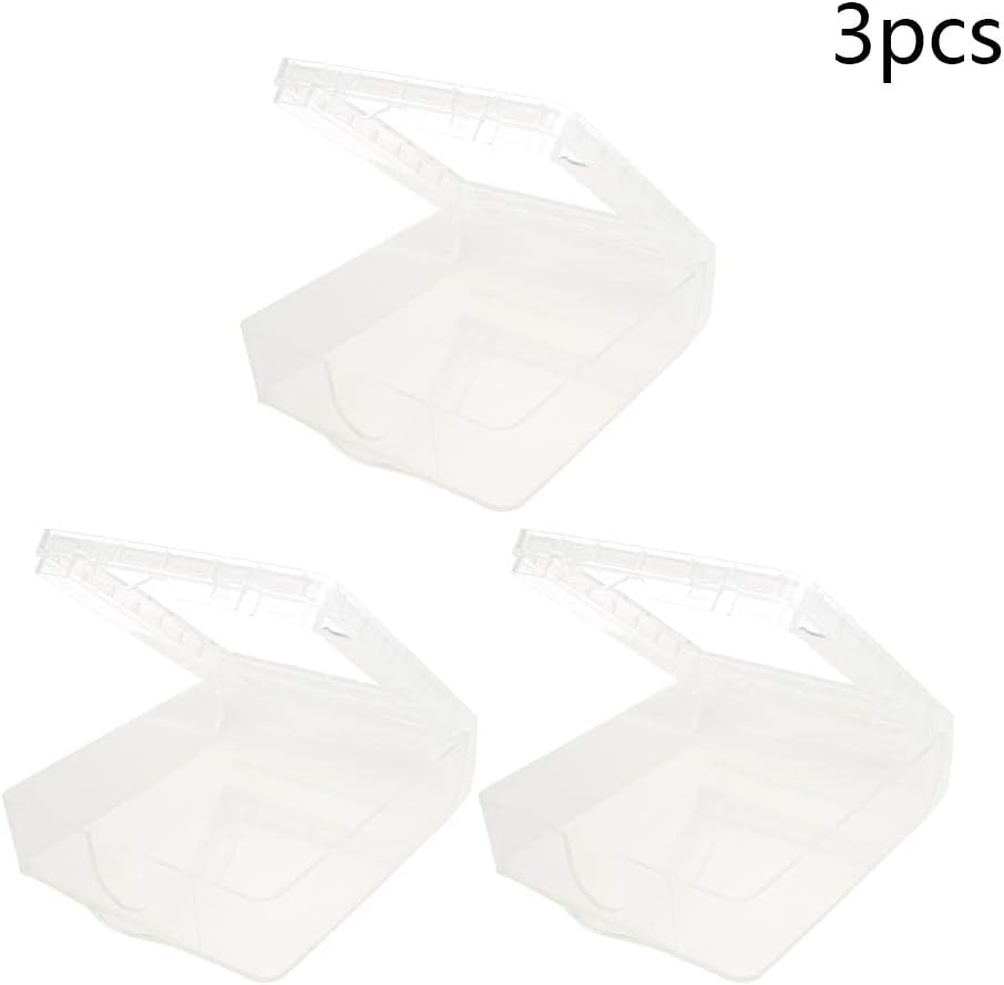 Heyiarbeit Weatherproof Cover Plug in Use Outlet Receptacle Protector 5.39"x5.71"x1.89"(LxWxH) for Retrofit Siding Construction 120 Type Transparent 3Pcs