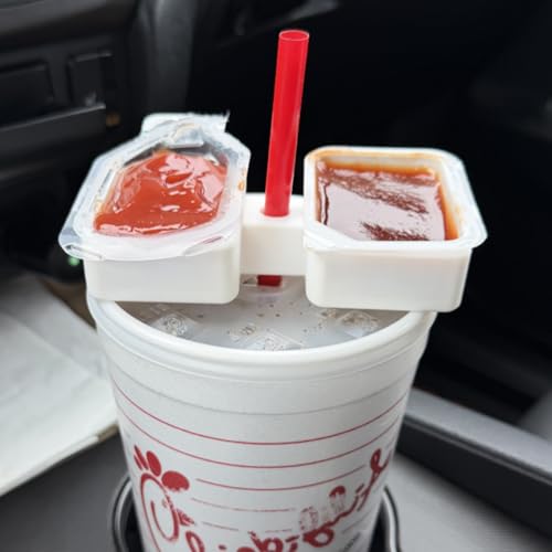 Portavasos para carro para salsas con diseño antivuelco miniatura 4