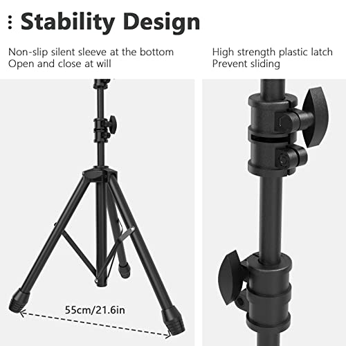 image for Tattoo Armrest Stand Tripod with Tray - ZHOOGE Foldable Tattoo Arm Leg