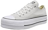  Converse CTAS Lift OX, Zapatillas para Mujer, Gris (Mouse/White/Black 050), 41 EU