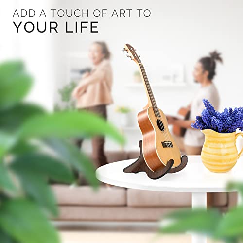 Wooden Ukulele Stand Violin Mandolin Folding Portable Stand #TOP6