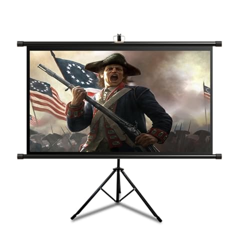 Pantalla de proyección portátil con trípode 72 pulgadas 16:9